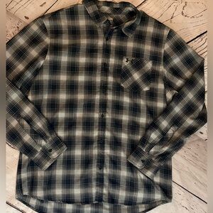 Under Armour Marines XL plaid nwot embroidered bicep